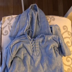 Vintage lightweight hoodie